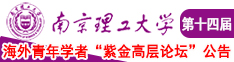 黑人操白女人南京理工大学第十四届海外青年学者紫金论坛诚邀海内外英才！